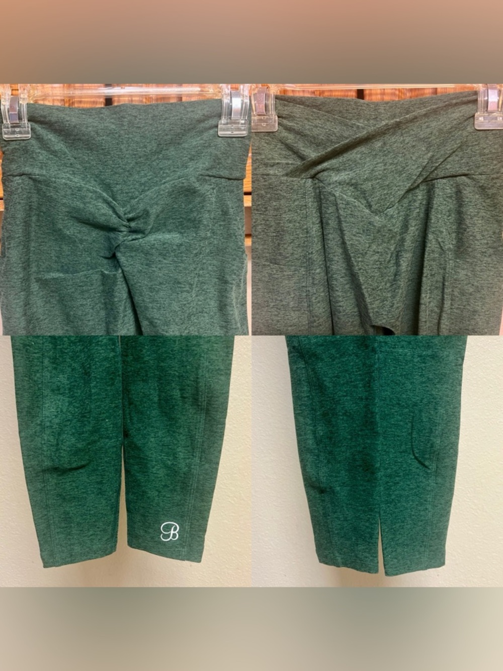 Bombshell Sportswear CONTOUR LEGGINGS IN PINE-SOLD OUT ONLINE! - Picture 15 of 16